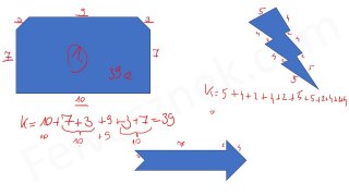 42.11. Geometria - Kerület - mintafeladatok (2p)