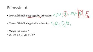 28.2. Prímszámok - mintafeladatok (4p)