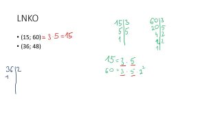 30.2. Legnagyobb közös osztó (LNKO) - mintafeladatok (3p)