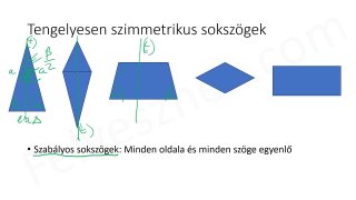 42.8. Geometria - Tükrözés - elméleti összefoglaló (7p)